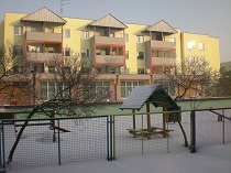 Ogród przedszkolny zimą