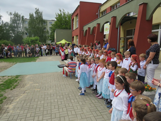 Coroczny Festyn Rodzinny w ogrodzie przedszkolnym.