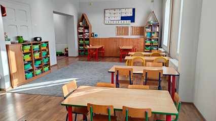 Sala zajęć dla dzieci 6-letnich i 5-letnich