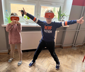 Przygoda z goglami VR