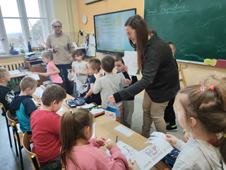 Odwiedziny u starszych kolegów w SP5