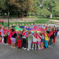 Zabawy ruchowe na swieżym powietrzu