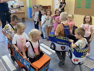 Edukacja o bezpieczeństwie drogowym.