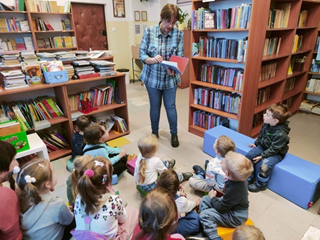 Wizyta w bibliotece szkolnej