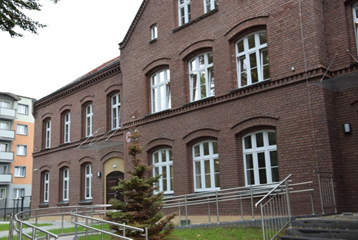 Widok od strony parku