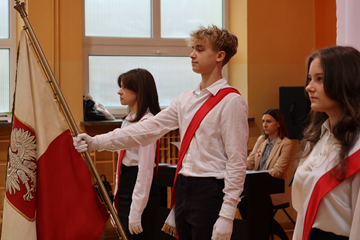 poczet sztandarowy SP 6