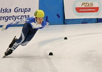 Szymon Eterl - łyżwiarz z SP 6