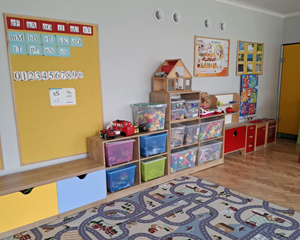Sala grupy czerwonej.