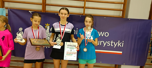 Sukcesy w badmintonie