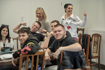 Pozytywna atmosfera na zajęciach edukacyjnych 