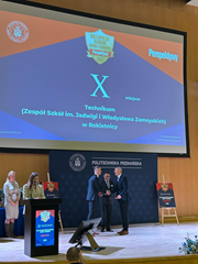 Status Złotej Szkoły 2025 w rankingu Perspektywy Najlepsze Technika.