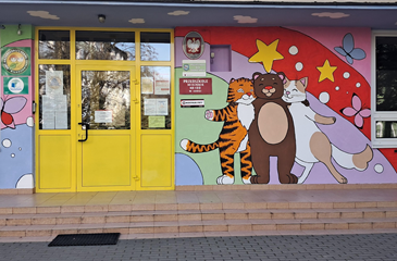 Główne wejście do przedszkola