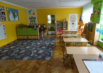 Sala przedszkolaków średniaków