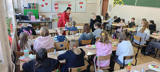 Zajęcia z panią pedagog.