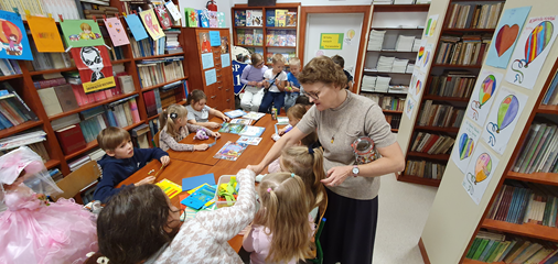 Zajęcia w bibliotece