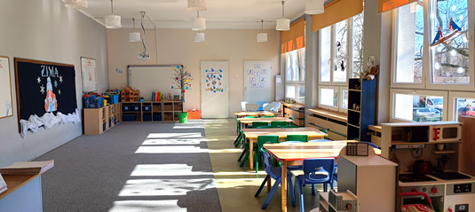 Sala przedszkolna starszaki ŻYRAFKI