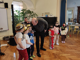 spotkanie muzyczne z "Filharmonią na kółkach"