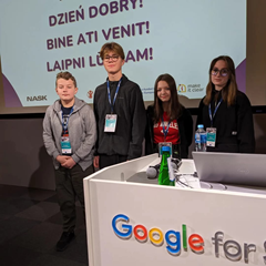 Międzynarodowe warsztaty w siedzibie Google