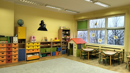 sala zerówki - "Kreciki"