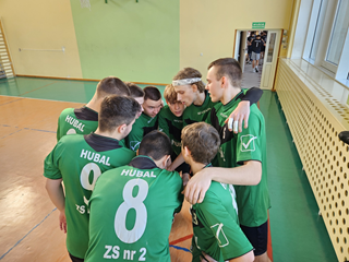 reprezentacja szkoły w piłce siatkowej