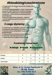 klasa biologiczno-chemiczna