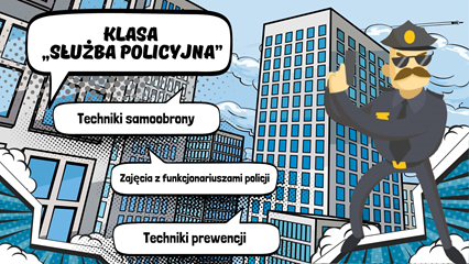 Plakat klasa Służba policyjna