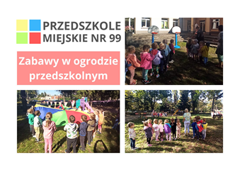 Zajęcia na świeżym powietrzu - ogród przedszkolny