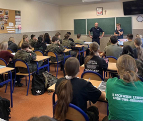 Zajęcia z policjantem