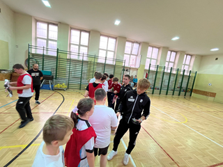 SP40_Trening pod okiem znanych piłkarzy ŁKS