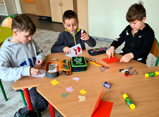 SP40_Zajęcia plastyczne w ramach świetlicy