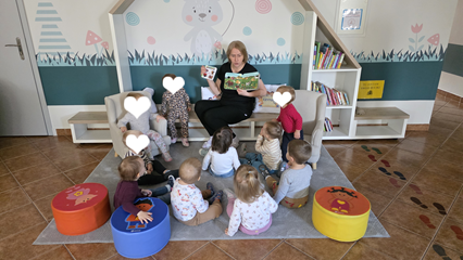 "Czytuś - czytający żłobek" - autorski program propagujący czytelnictwo 