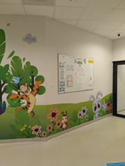 Korytarz przed szatnią