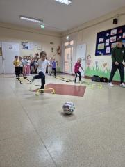 Zajęcia sportowe z Mławianką