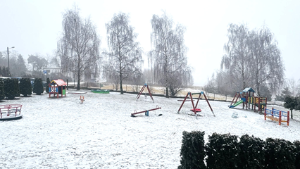 plac zabaw - ogród przedszkolny