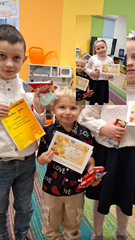 Reprezentujemy przedszkole w konkursach