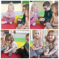 Chomik na zajęciach  