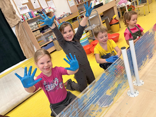 kreatywna zabawa sensoryczna