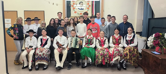 Wizyta naszych uczniów w szkole partnerskiej w Suchem.