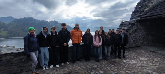 Wizyta naszych uczniów w szkole partnerskiej w Suchem.