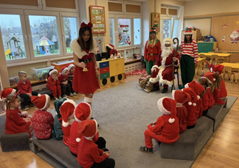 Mikołaj w przedszkolu