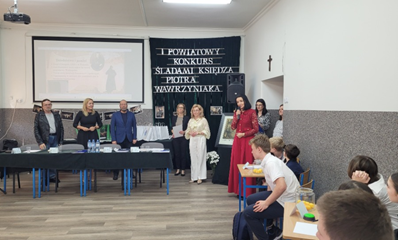 Powiatowy Konkurs o Księdzu Piotrze Wawrzyniaku