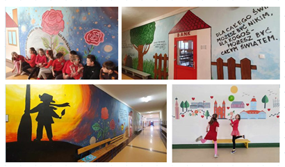 Korytarze naszej szkoły