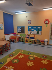 Sala zabaw młodszych dzieci.