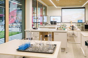 Nowoczesne laboratorium geologiczne