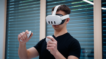 Gogle VR - symulator wierceń