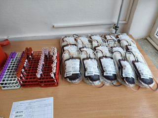 Akcja oddawania krwi w Naftówce