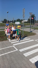 Miasteczko Ruchu Drogowego na terenie przedszkola