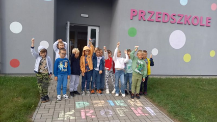 widok budynku przedszkola