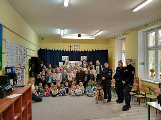 "Bezpieczne poruszanie się po drodze"- zajęcia profilaktyczne