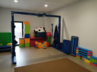 Sala do prowadzenia zajęć z terapeutą SI